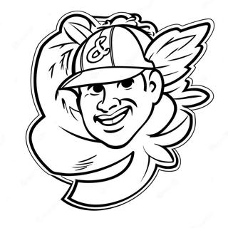 Braves Logo Coloring Page 22803-18466