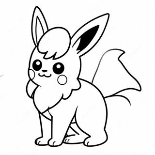 Flareon Coloring Pages