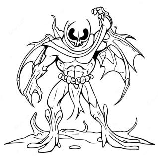 Eerie Spawn In Shadow Coloring Page 22854-18509