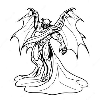 Eerie Spawn In Shadow Coloring Page 22854-18512