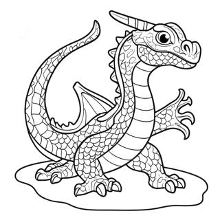 Water Dragon Coloring Page 22863-18523