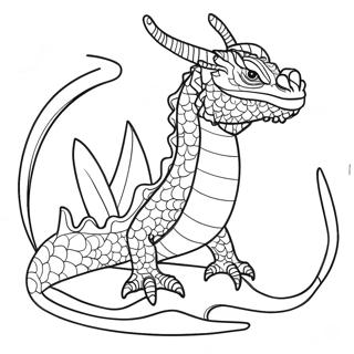 Water Dragon Dragon Coloring Pages