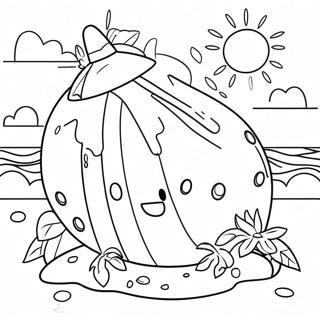 Summer Fun For Preschoolers Coloring Pages