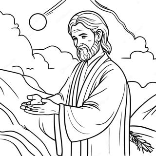 Elijah Coloring Pages