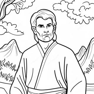 Elijah Coloring Page 22893-18539