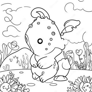 Whimsical Kerby Rosanes Fantasy Scene Coloring Page 22904-18552