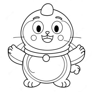 Doraemon Coloring Page 22913-18558