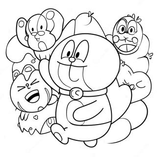 Doraemon Coloring Pages