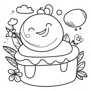 Happy Friday Coloring Page 2292-1950