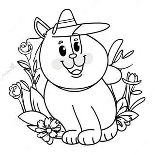 Happy Friday Coloring Page 2292-1952