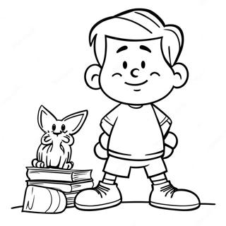 Big Nate Coloring Pages