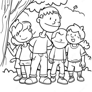 Big Nate With Friends Coloring Page 22984-18611