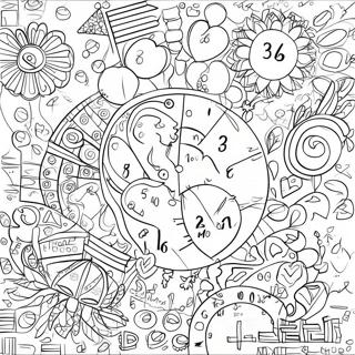 5th Grade Math Workpages Coloring Page 23003-18626