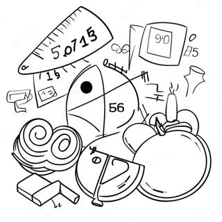 5th Grade Math Workpages Coloring Page 23003-18628