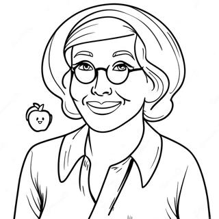 Funny Best Aunt Ever Coloring Page 23044-18661