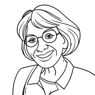 Funny Best Aunt Ever Coloring Page 23044-18663