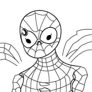 Spider Punk Coloring Page 23053-18666