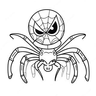 Spider Punk Coloring Page 23053-18667