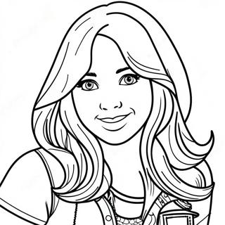 Hannah Montana Coloring Page 23093-18694