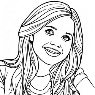 Hannah Montana Coloring Page 23093-18695