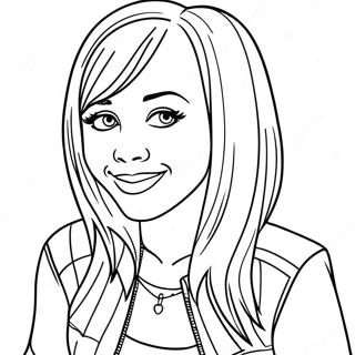 Hannah Montana Coloring Page 23093-18696