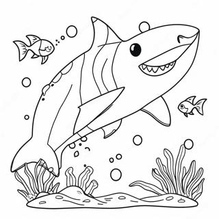 Shark Week Coloring Pages