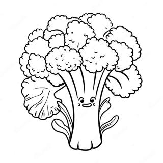 Broccoli Coloring Page 23133-18727