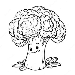 Broccoli Coloring Page 23133-18728