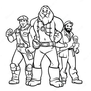 Jumanji Coloring Page 23153-18746