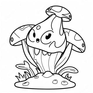 Piranha Plant Coloring Page 23163-18756