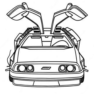 Back To The Future Coloring Pages