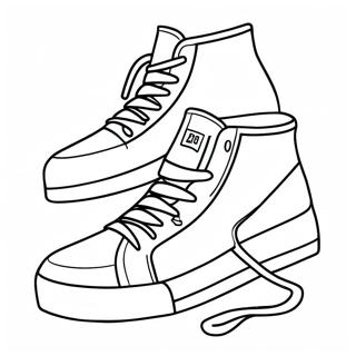 Sneaker Coloring Page 231-187