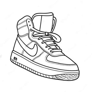 Sneaker Coloring Page 231-188