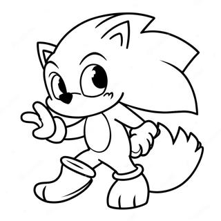 Adventurous Silver The Hedgehog Coloring Page 23224-18807