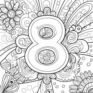 Number 8 Coloring Page 23233-18812