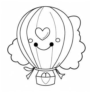 Happy 2nd Birthday Balloon Coloring Page 23253-18828