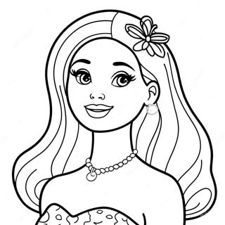 Bibble Barbie Coloring Page 23283-18851