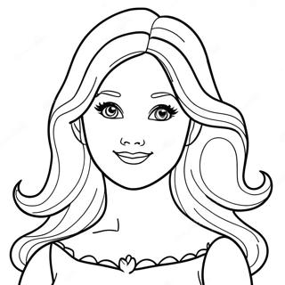 Bibble Barbie Coloring Page 23283-18852