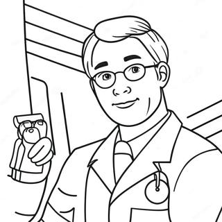 Colorful Healthcare Heroes Coloring Page 23294-18859