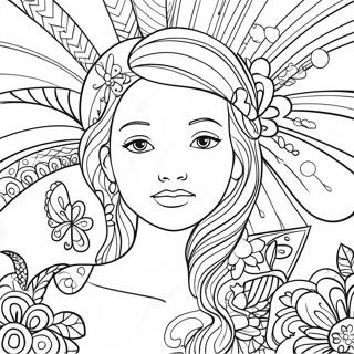 Self Esteem Positive Affirmation Coloring Pages