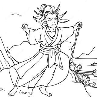 Tengen Uzui Coloring Page 23333-18890