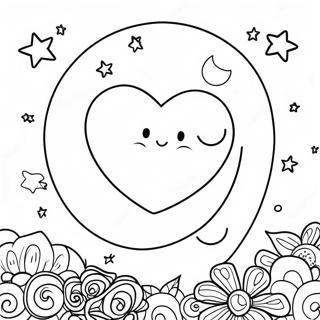 I Love You To The Moon And Back Coloring Page 23353-18906