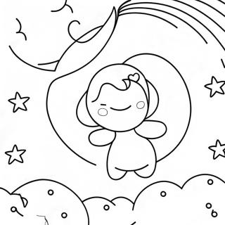 I Love You To The Moon And Back Coloring Page 23353-18908