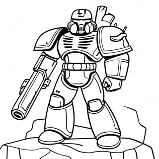 Warhammer 40k Coloring Page 23383-18930