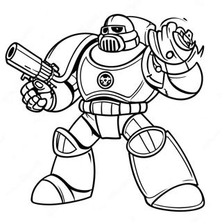 Warhammer 40k Coloring Page 23383-18931