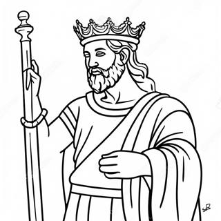 King David Coloring Pages