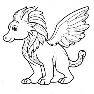 Mythical For Adults Coloring Pages