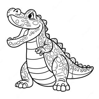 Crocodile Coloring Pages