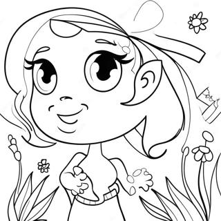 Little Charmers Lavender Coloring Pages