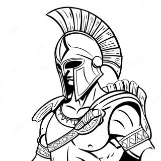 Spartan Coloring Pages